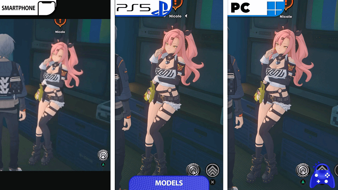 米哈遊《絕區零》PC/手機/PS5畫面對比 手機鎖定30幀 米哈遊《絕區零》PC/手機/PS5畫面對比 手機鎖定30幀