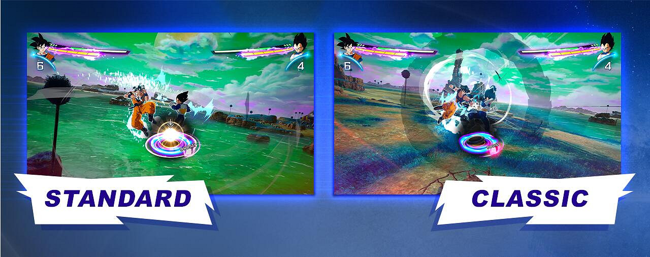 《七龍珠電光炸裂!ZERO》提供標準和經典兩種操控方式 《七龍珠電光炸裂!ZERO》提供標準和經典兩種操控方式