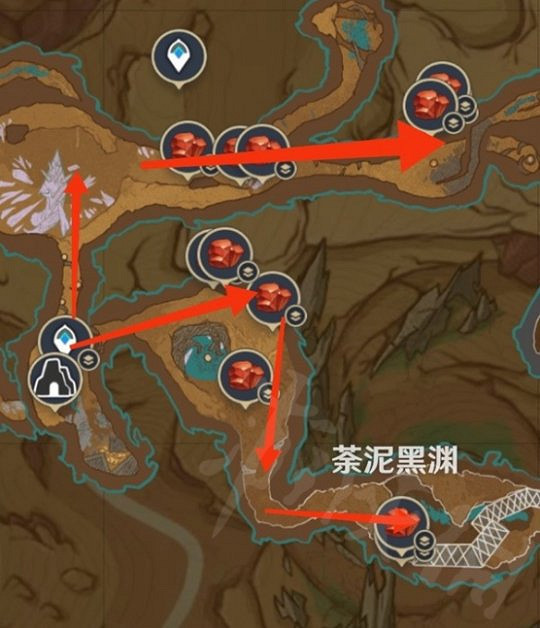 《原神》萬相石採集路線一覽 《原神》萬相石採集路線一覽