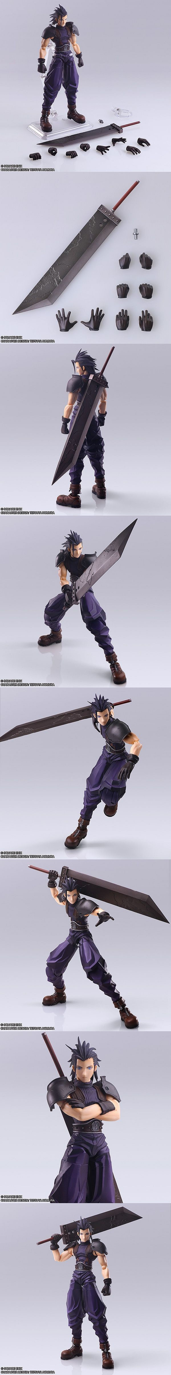 SE《FF7》主題角色手辦 愛麗絲、紮克斯、克勞德等！