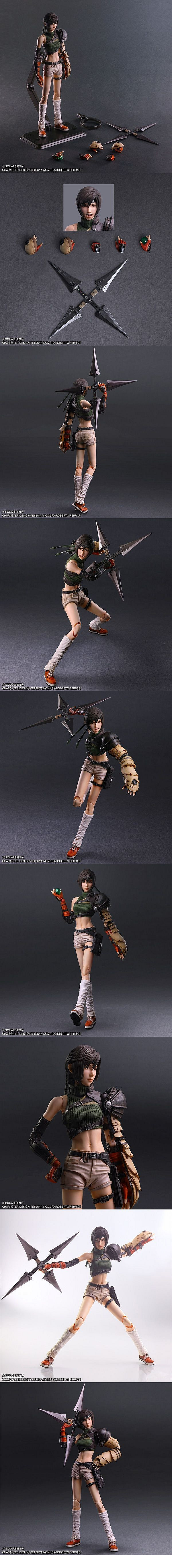 SE《FF7》主題角色手辦 愛麗絲、紮克斯、克勞德等！