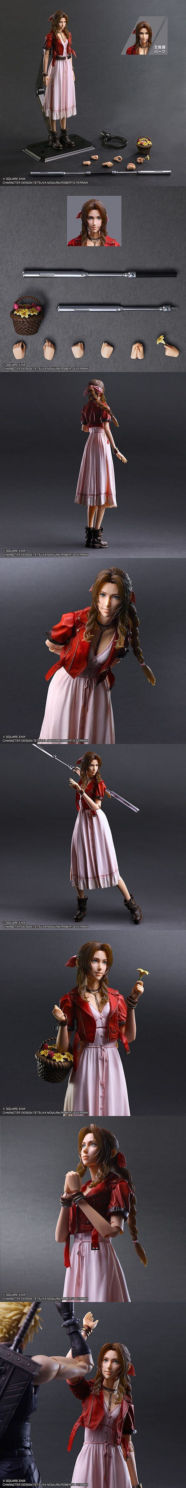 SE《FF7》主題角色手辦 愛麗絲、紮克斯、克勞德等！