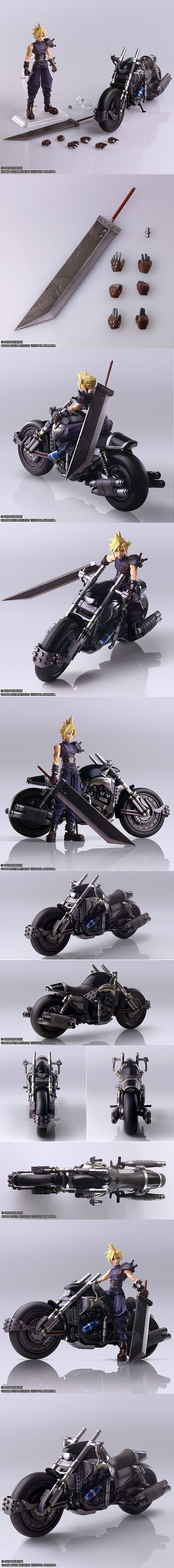 SE《FF7》主題角色手辦 愛麗絲、紮克斯、克勞德等！