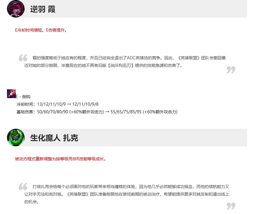 《英雄聯盟》14.13版本更新公告一覽 《英雄聯盟》14.13版本更新公告一覽