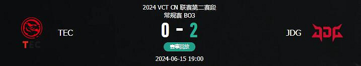 《特戰英豪》vct第二賽段TEC vs JDG影片介紹