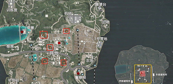 和平精英地鐵逃生輻射區位置分享 和平精英地鐵逃生輻射區位置分享