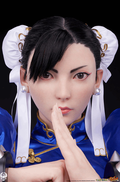 太逼真了！《快打旋風》春麗1:1真人比例半身像開啟預定