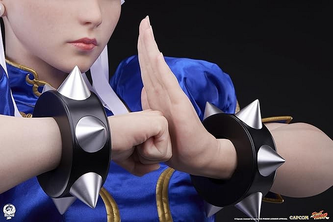 太逼真了！《快打旋風》春麗1:1真人比例半身像開啟預定