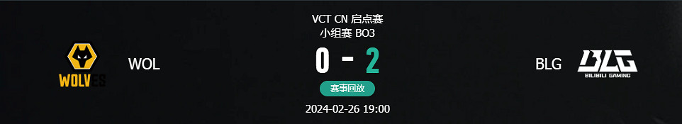 《特戰英豪》vct啟點賽WOL vs BLG影片介紹 《特戰英豪》vct啟點賽WOL vs BLG影片介紹