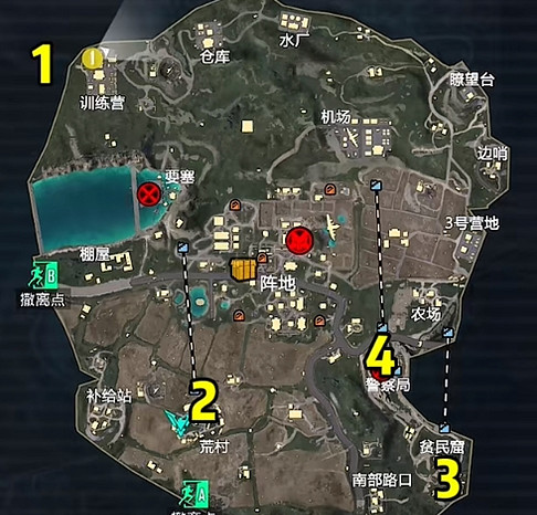 和平精英地鐵逃生檔案櫃位置分享 和平精英地鐵逃生檔案櫃位置分享