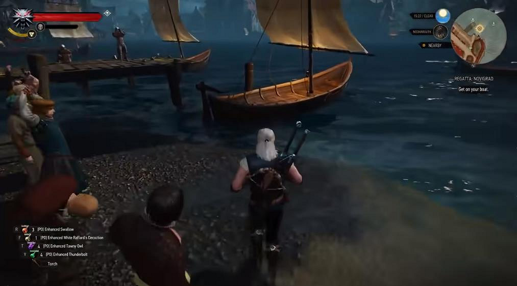 玩家恢複《巫師3》被刪內容:包含未推出的賽船小遊戲 玩家恢複《巫師3》被刪內容:包含未推出的賽船小遊戲