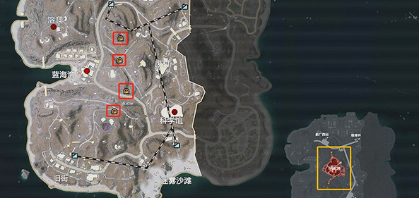 和平精英地鐵逃生輻射區位置分享 和平精英地鐵逃生輻射區位置分享