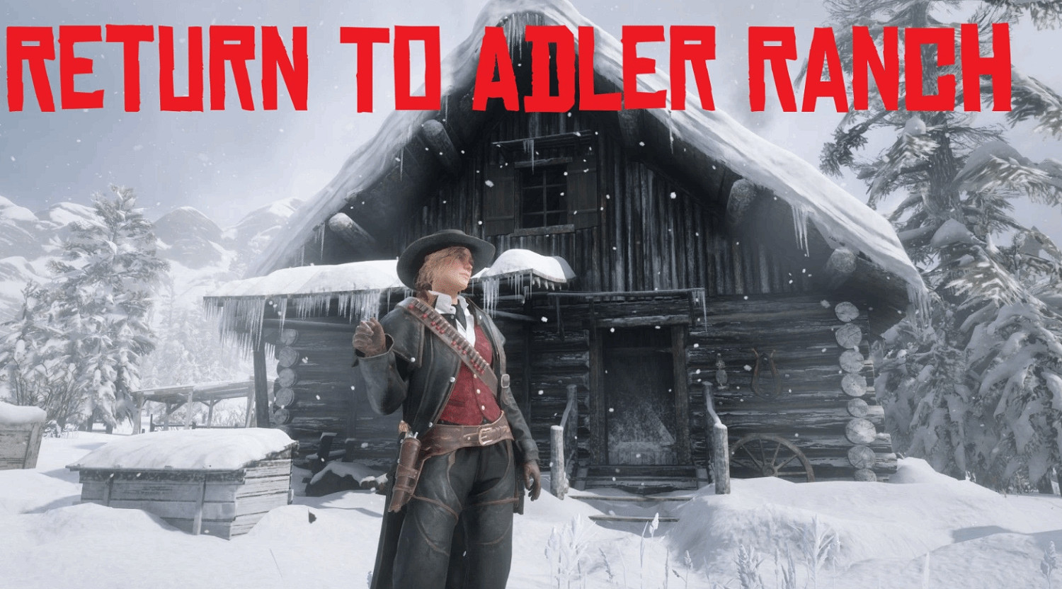 《大鏢客2》玩家自製MOD：重返阿德勒牧場 再遇女武神