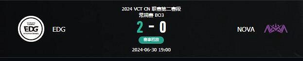 《特戰英豪》vct第二賽段EDG vs NOVA影片介紹