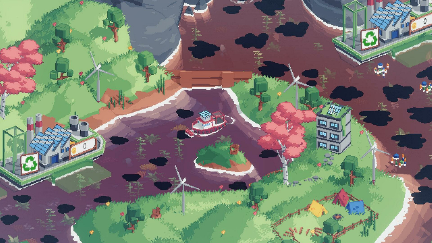 小清新休閒遊戲《溢出》已在Steam平台推出試玩Demo