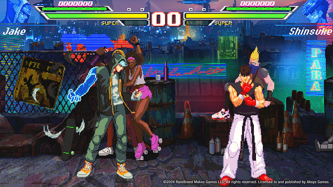 《Blazing Strike》10月登陸多平台 復古風格2D格鬥