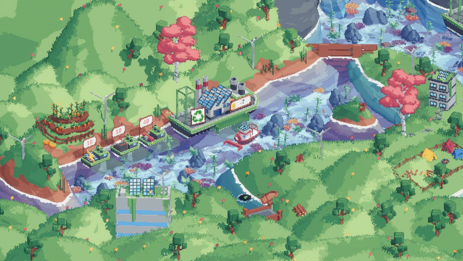 小清新休閒遊戲《溢出》已在Steam平台推出試玩Demo