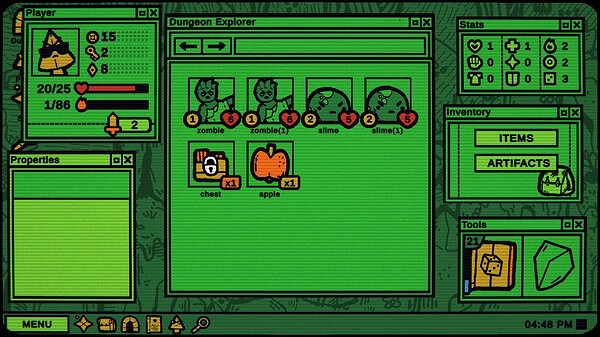 肉鴿類地牢探索遊戲新作《Folder Dungeon》明年發售