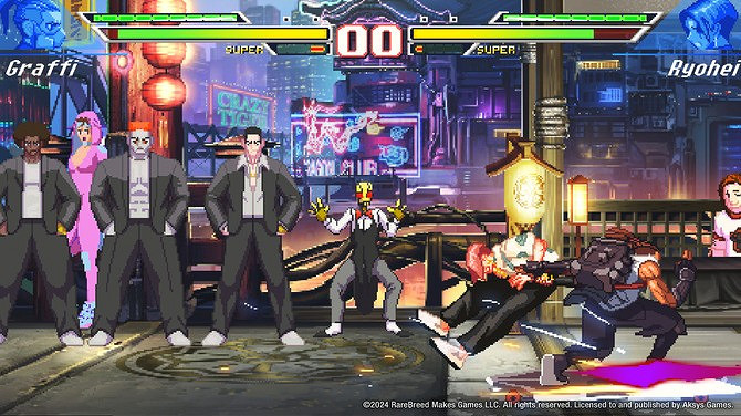 《Blazing Strike》10月登陸多平台 復古風格2D格鬥