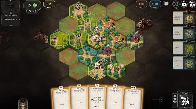 《Dawnmaker》:卡牌構建與城鎮建設的完美融合!! 《Dawnmaker》:卡牌構建與城鎮建設的完美融合!!