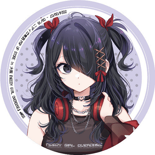 《主播女孩重度依賴》快閃店 新插圖 等身手辦公開