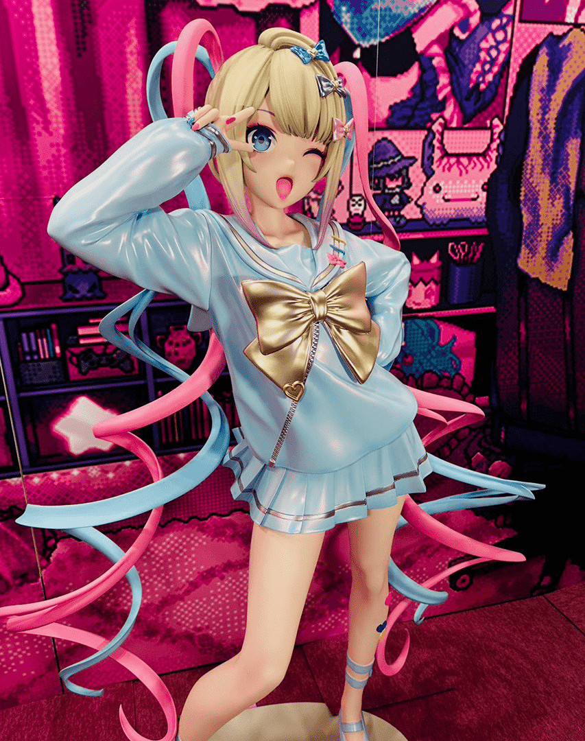 《主播女孩重度依賴》快閃店 新插圖 等身手辦公開