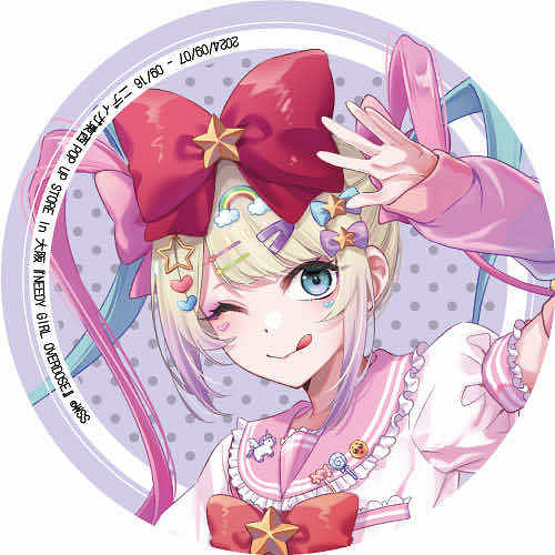 《主播女孩重度依賴》快閃店 新插圖 等身手辦公開