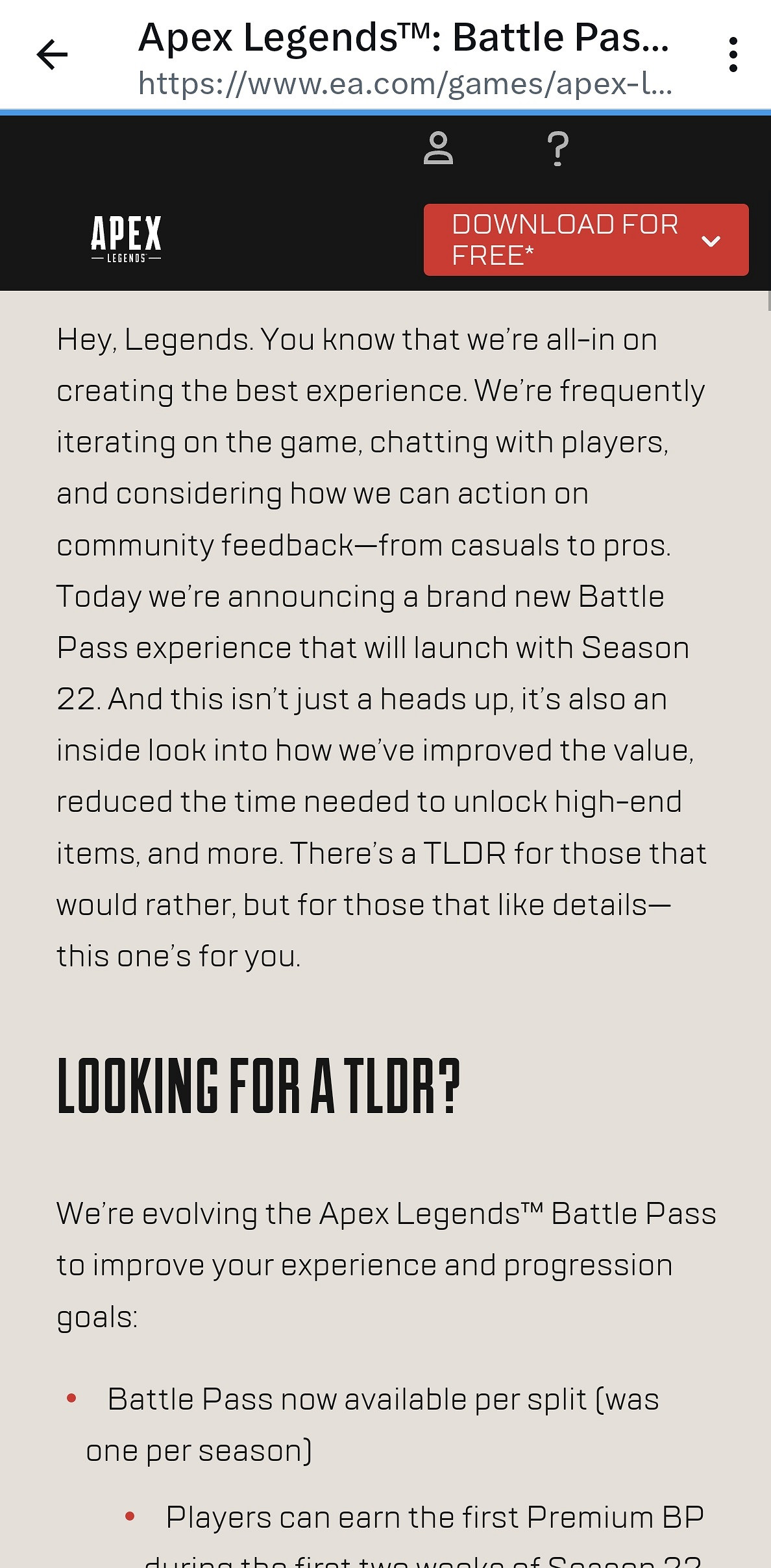 《Apex》計劃每賽季推出兩個通行證 不能用遊戲貨幣買