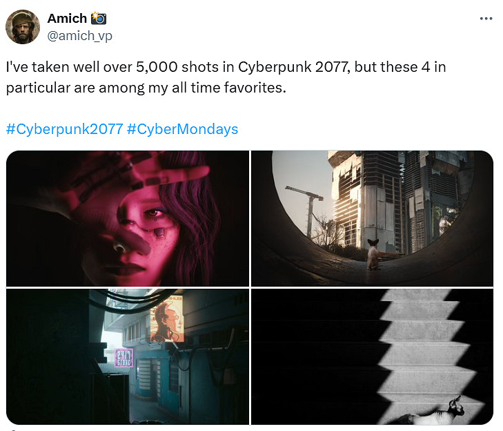 5千張精選4張!博主曬《電馭叛客2077》神級攝影美圖 5千張精選4張!博主曬《電馭叛客2077》神級攝影美圖