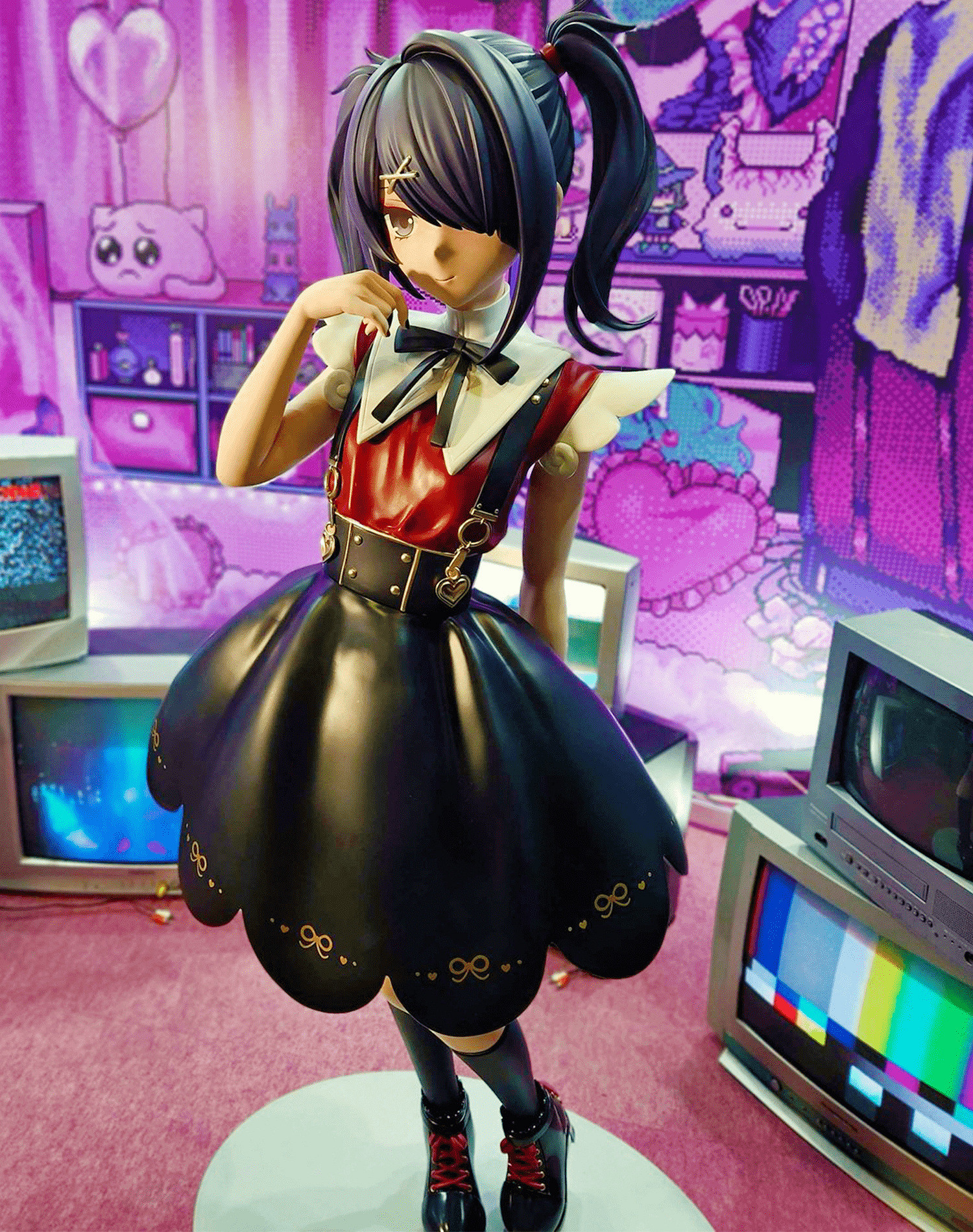 《主播女孩重度依賴》快閃店 新插圖 等身手辦公開