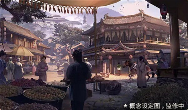 《仙劍三》動畫將於2025年開播 概念圖展示熱鬧市集