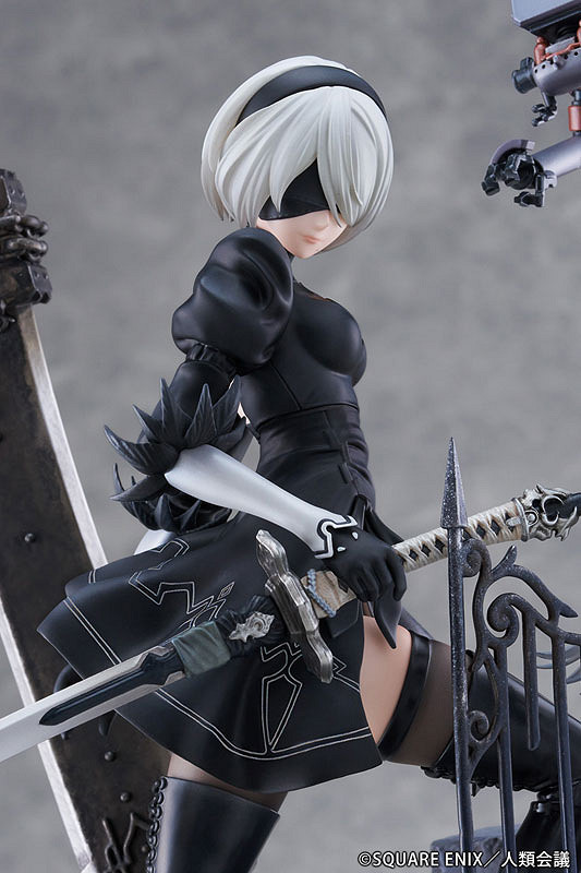 《尼爾:機械紀元》推出2B和9S 1/7手辦:2B身材誘人! 《尼爾:機械紀元》推出2B和9S 1/7手辦:2B身材誘人!