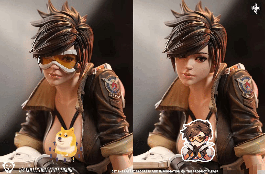 《鬥陣特攻》獵空手辦 前凸後翹身材熱辣你心動了嗎 《鬥陣特攻》獵空手辦 前凸後翹身材熱辣你心動了嗎