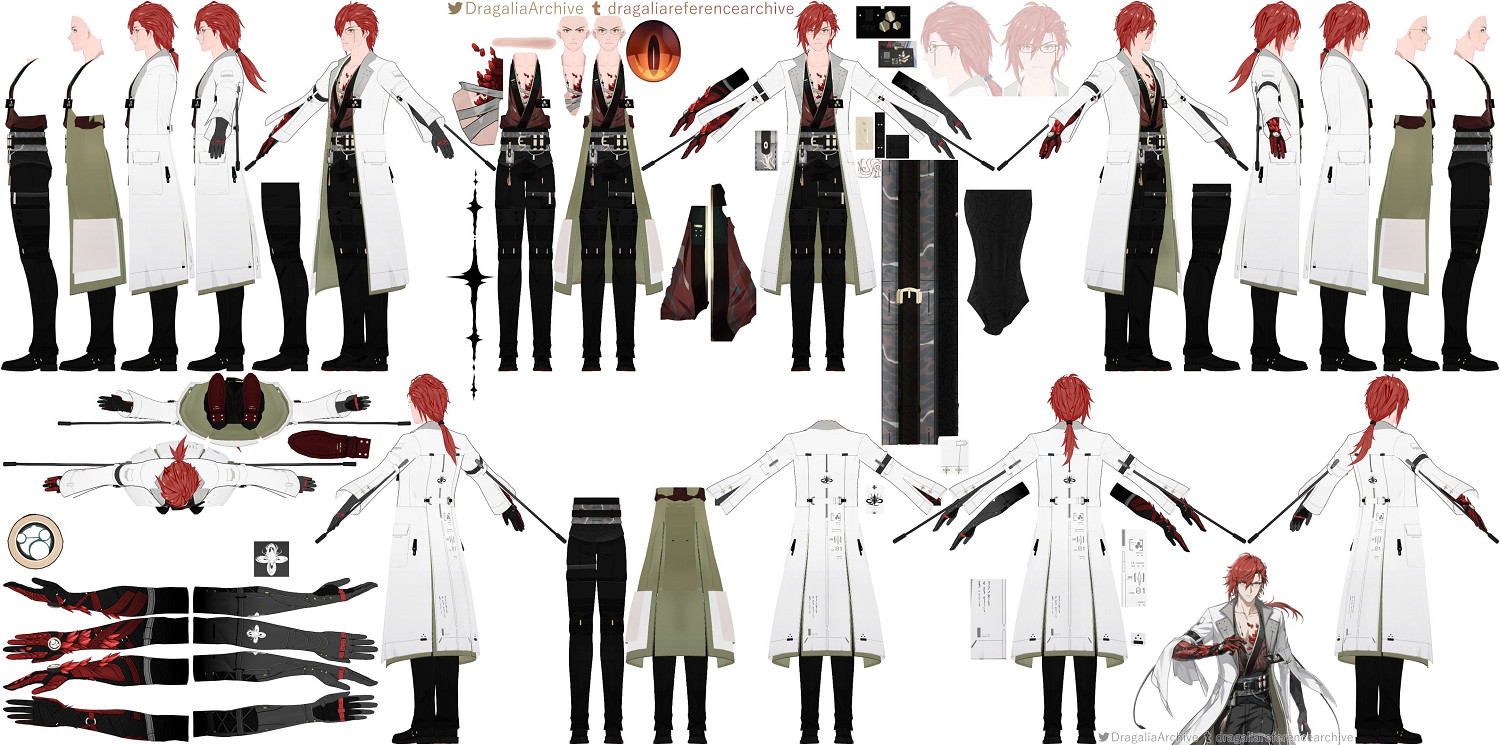 《鳴潮》熾霞、吟霖等角色建模圖曝光 滿滿都是細節！