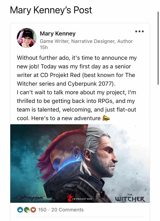 《金剛狼》前副敘事總監加盟CDPR！大量玩家強烈抗議