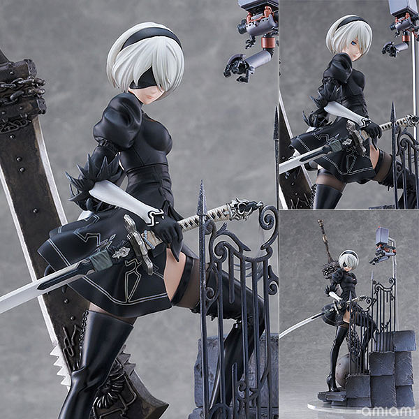 《尼爾:機械紀元》推出2B和9S 1/7手辦:2B身材誘人! 《尼爾:機械紀元》推出2B和9S 1/7手辦:2B身材誘人!