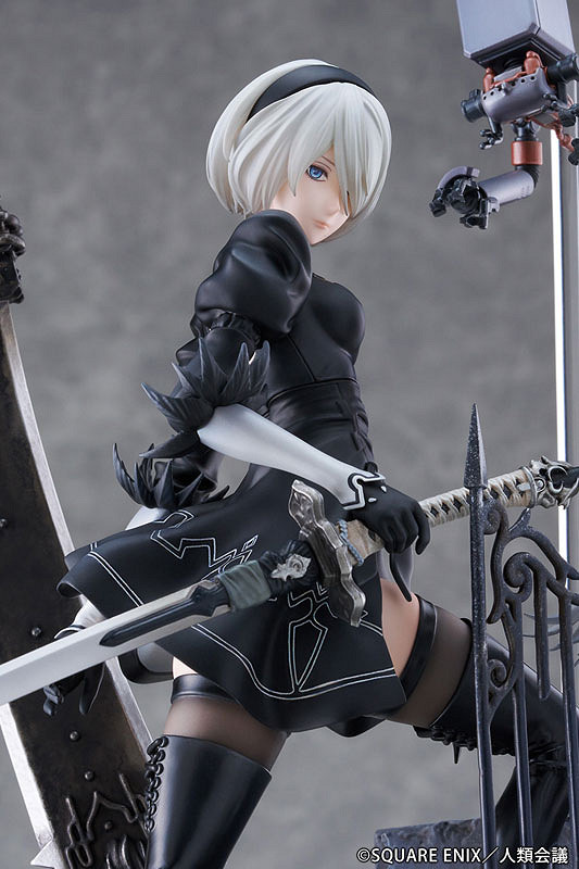 《尼爾:機械紀元》推出2B和9S 1/7手辦:2B身材誘人! 《尼爾:機械紀元》推出2B和9S 1/7手辦:2B身材誘人!