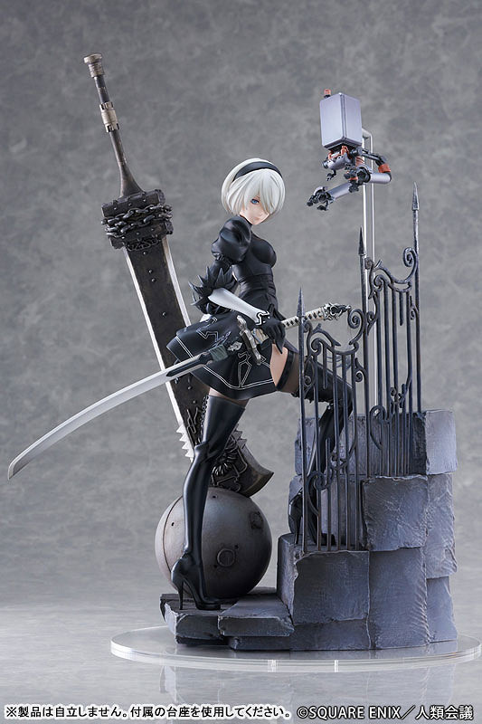《尼爾:機械紀元》推出2B和9S 1/7手辦:2B身材誘人! 《尼爾:機械紀元》推出2B和9S 1/7手辦:2B身材誘人!