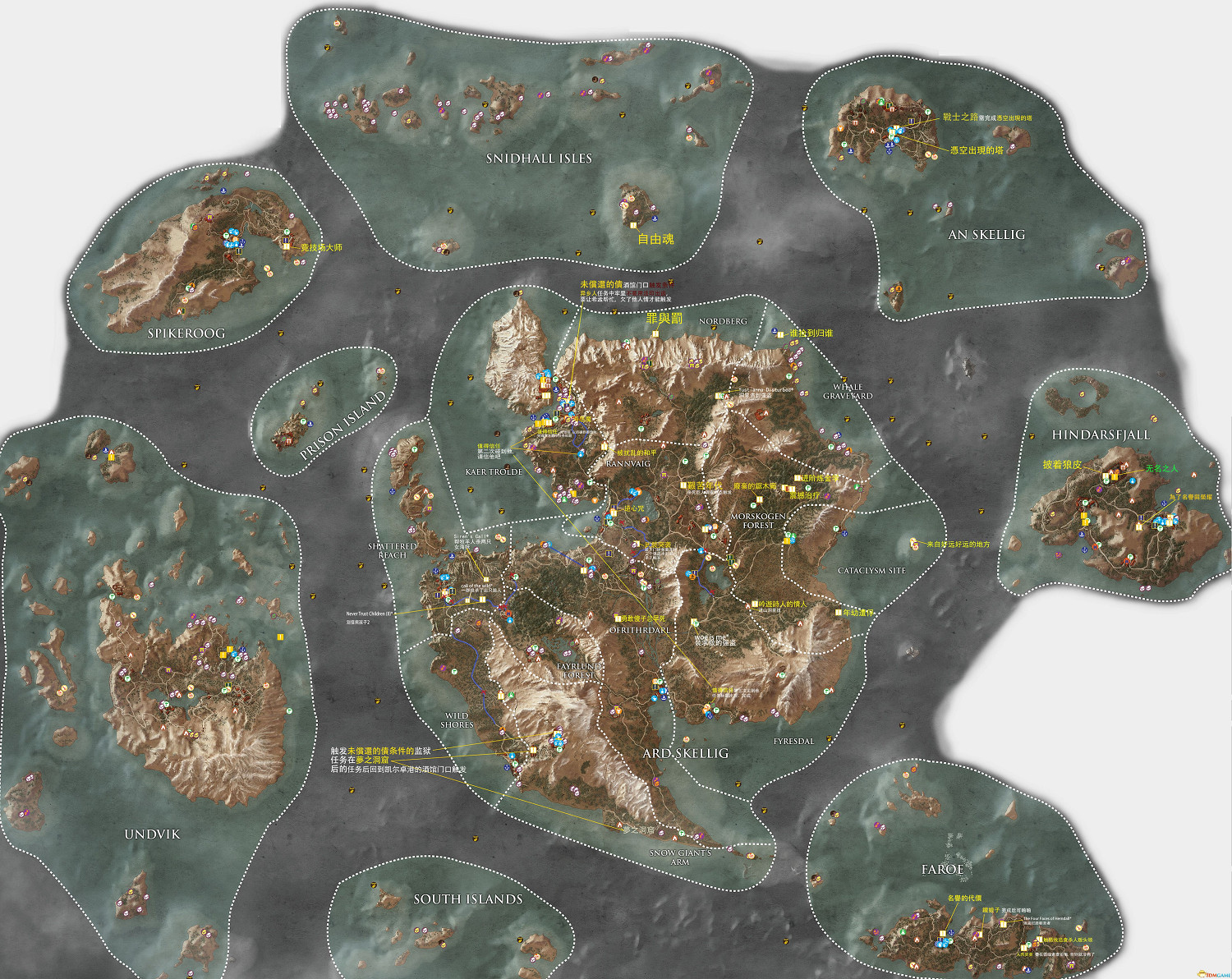 《巫師3：狂獵》次世代攻略百科 全任務全結局全收集全DLC攻略