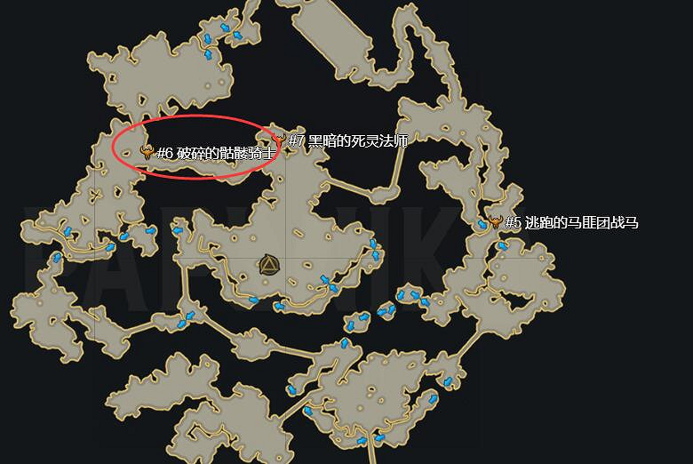 《命運方舟》破碎的殘骸騎士位置一覽 《命運方舟》破碎的殘骸騎士位置一覽