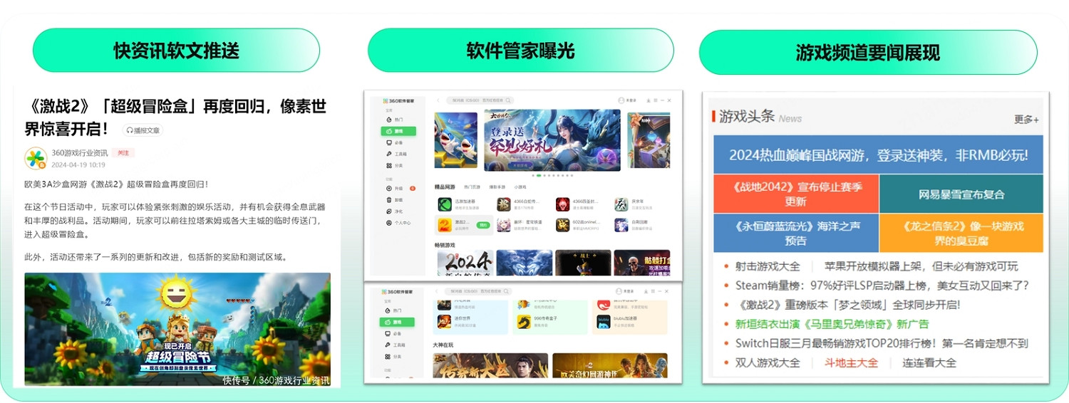 創新“遊戲預約”營銷模式,360智慧商業助力端遊上線減少使用者流失 創新“遊戲預約”營銷模式,360智慧商業助力端遊上線減少使用者流失