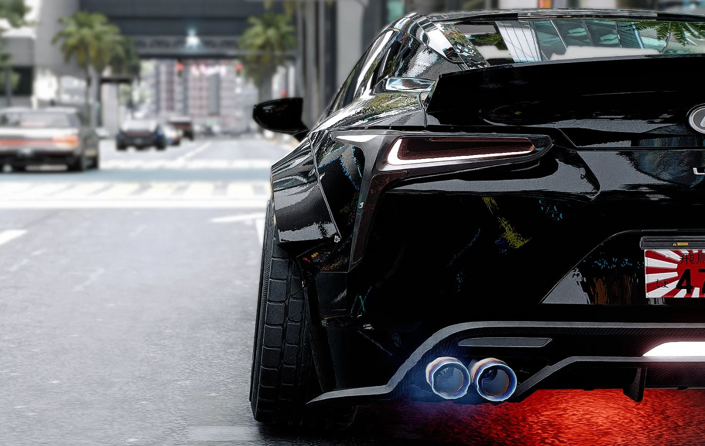 《電馭叛客2077》雷克薩斯LC500 Liberty WalkMOD介紹