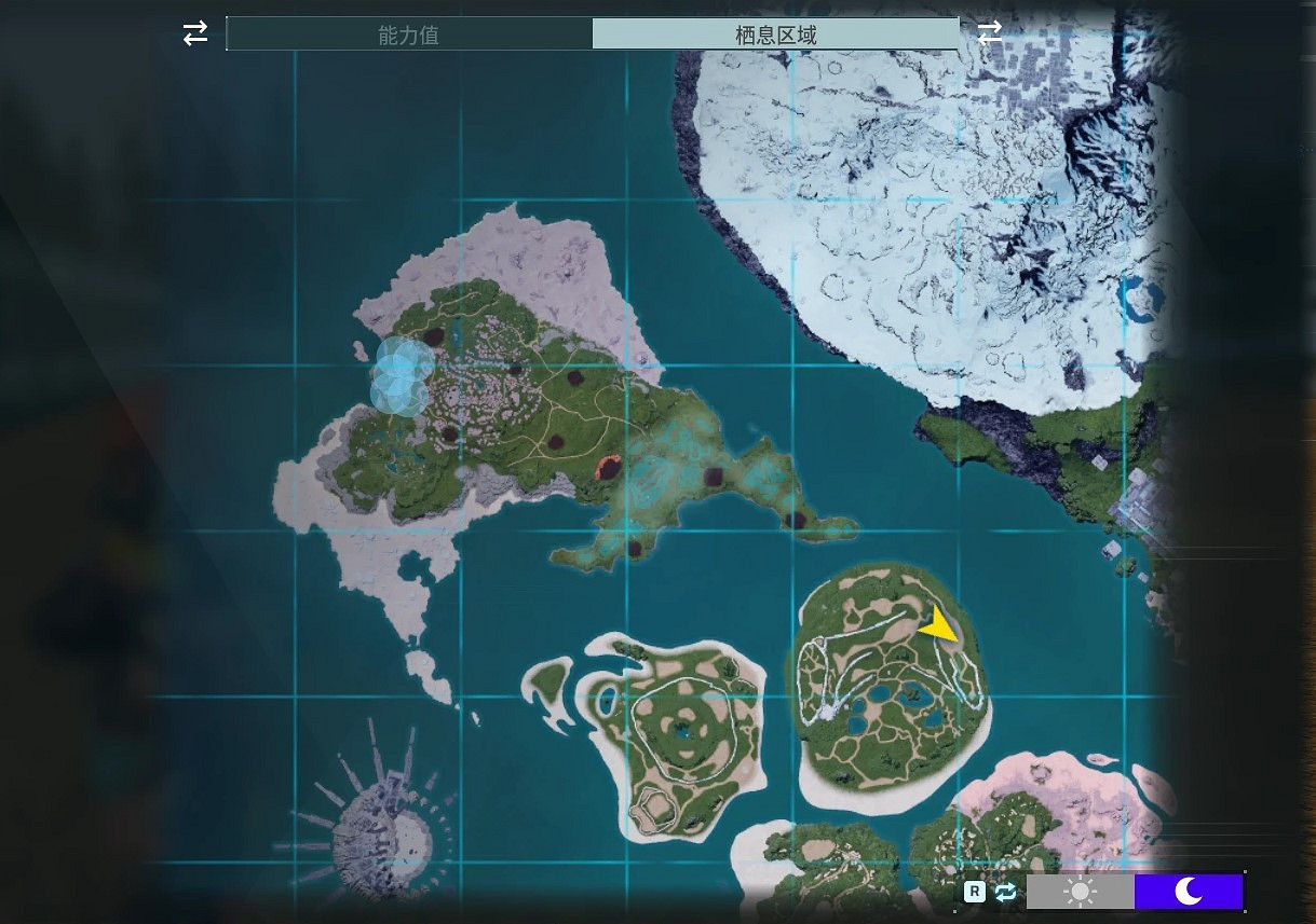 《幻獸帕魯》恐炬靈位置一覽