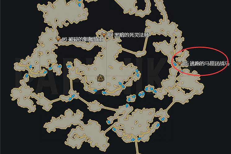 《命運方舟》逃跑的惡民戰馬位置一覽 《命運方舟》逃跑的惡民戰馬位置一覽