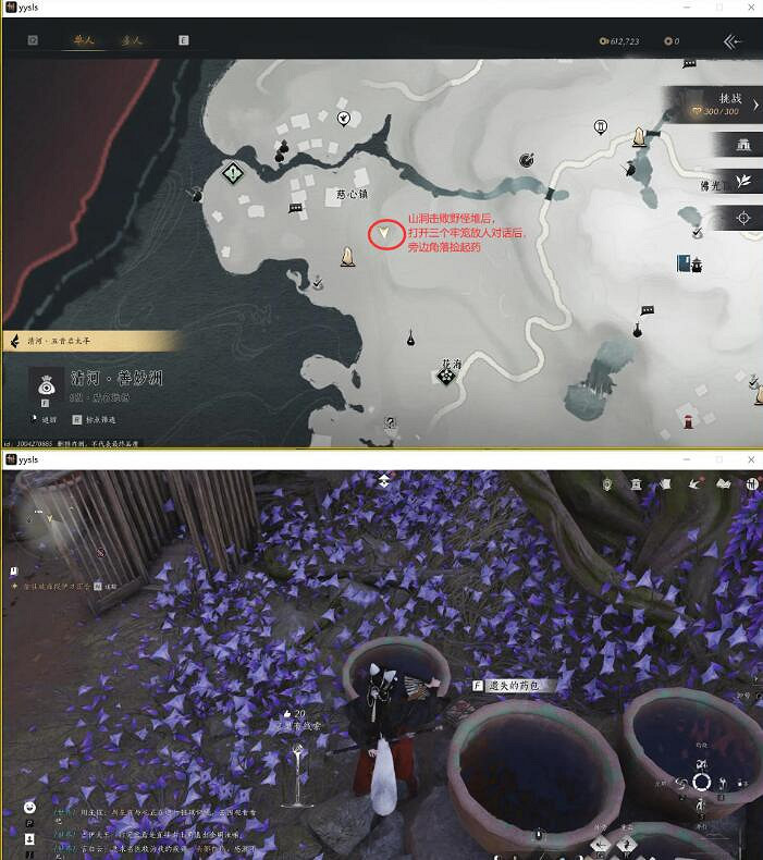 《燕雲十六聲》慈心鎮之一應悔偷靈藥任務攻略