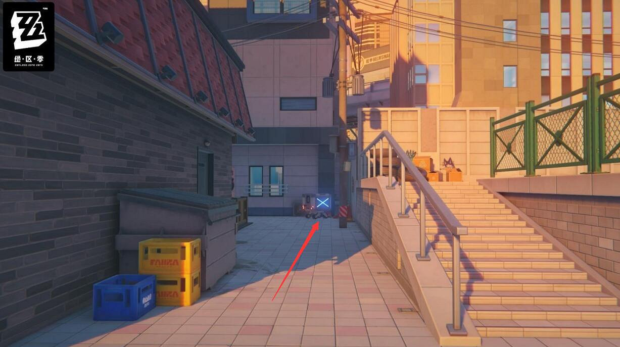 《絕區零》光映廣場小卡格車位置介紹 《絕區零》光映廣場小卡格車位置介紹