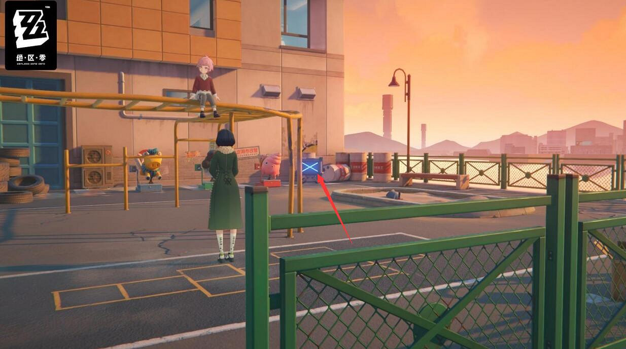 《絕區零》光映廣場小卡格車位置介紹 《絕區零》光映廣場小卡格車位置介紹