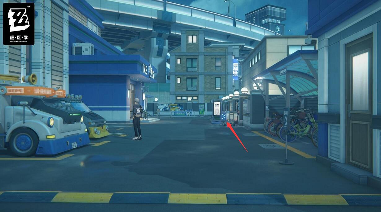 《絕區零》光映廣場小卡格車位置介紹 《絕區零》光映廣場小卡格車位置介紹