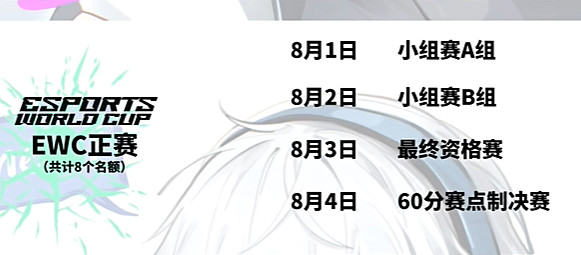 《APEX》2024電競世界杯時間賽程表戰隊匯總