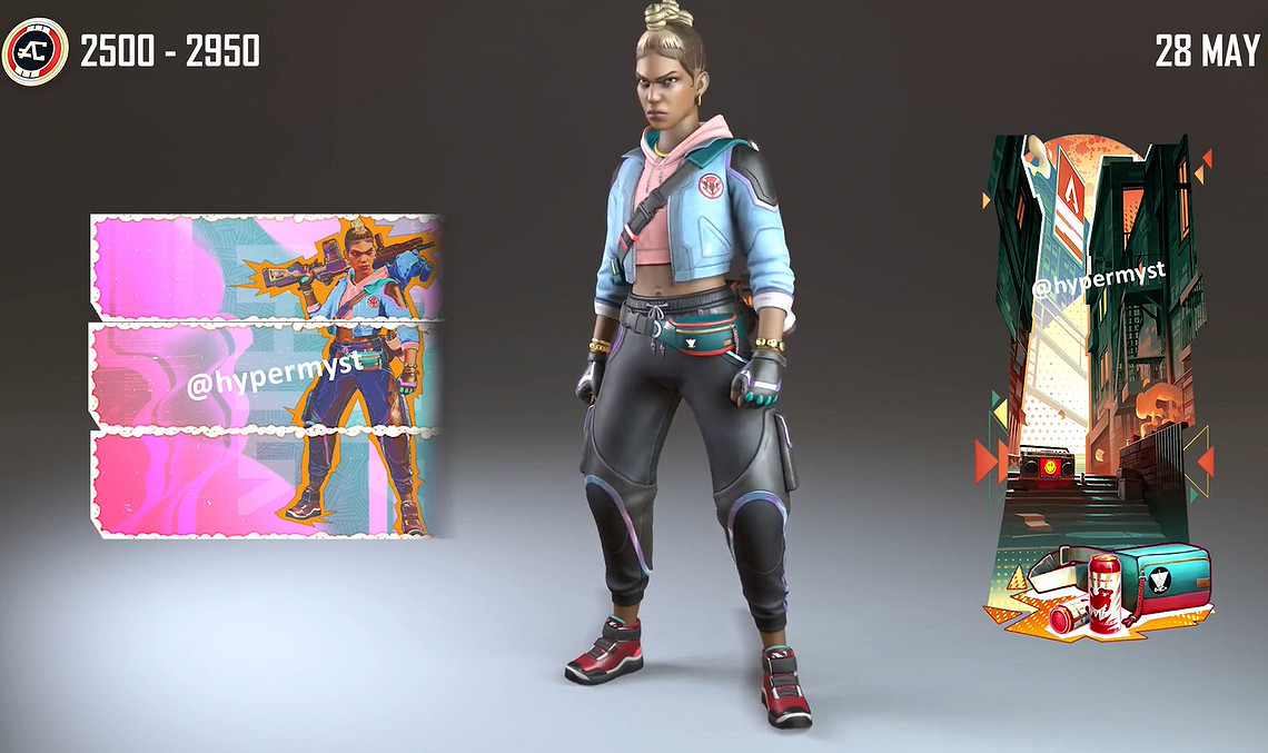 《apex》街頭系列皮膚一覽 《apex》街頭系列皮膚一覽